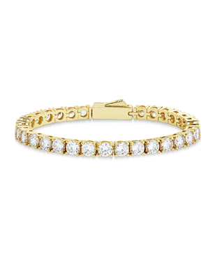 Marisol Round Cut CZ Tennis Bracelet