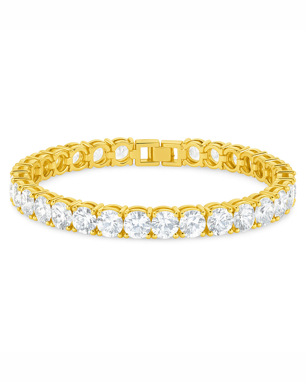 Marisol Round Cut CZ Tennis Bracelet