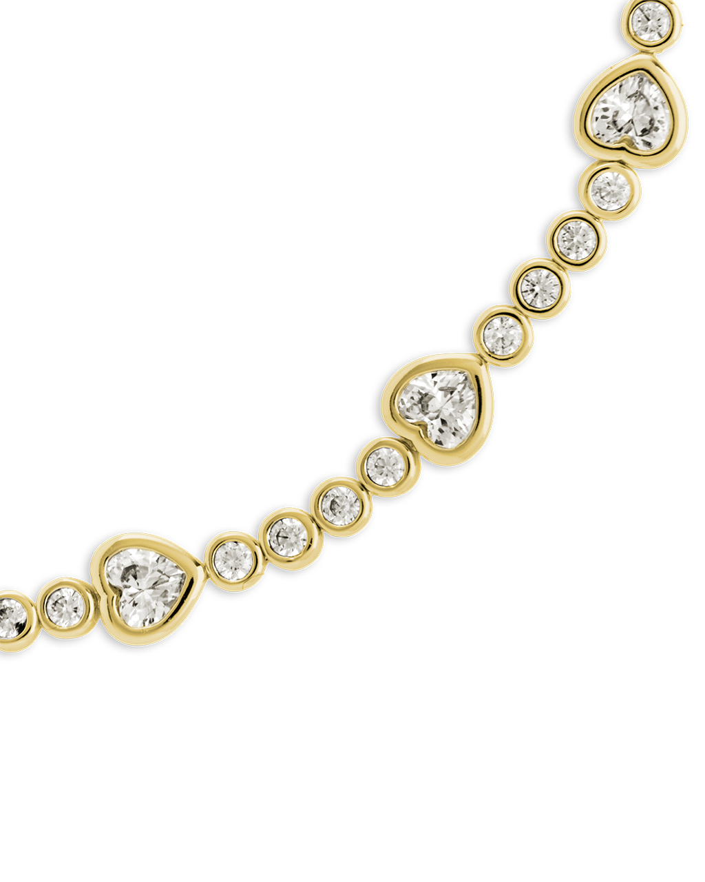 Lavender Luxe Heartstone Bracelet