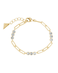 Dora CZ Trio Chain Link Bracelet
