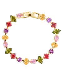 Kaleidoscope CZ Tennis Bracelet