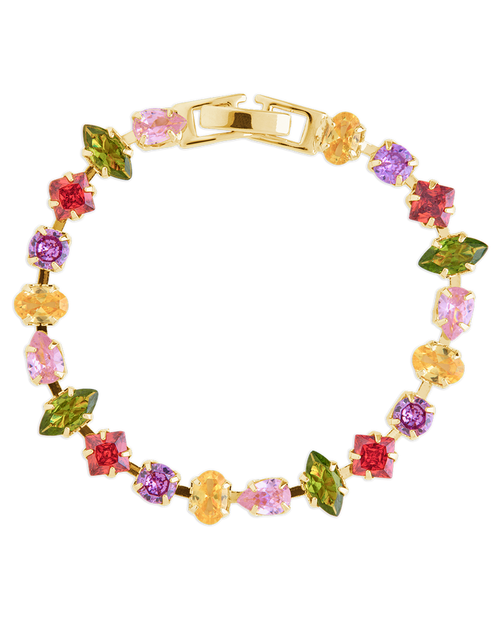 Kaleidoscope CZ Tennis Bracelet