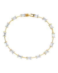 Reagan Baguette Link Bracelet