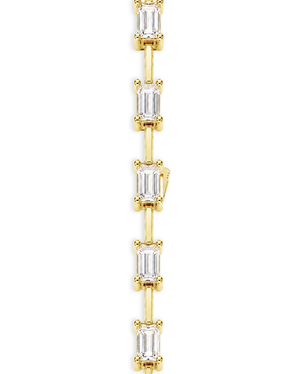 Reagan Baguette Link Bracelet