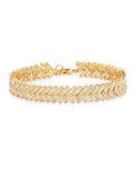 Brianna Chevron Pavé Bracelet