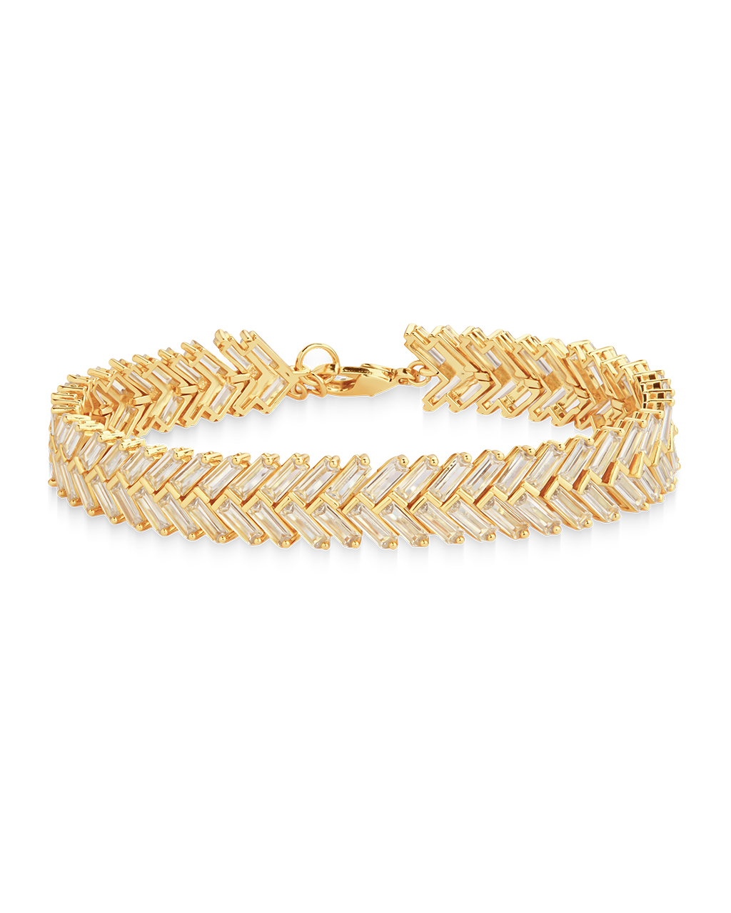 Brianna Chevron Pavé Bracelet