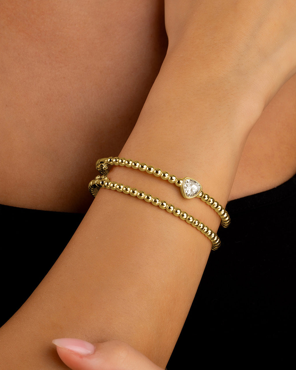 Chunky Knot Bangle Set