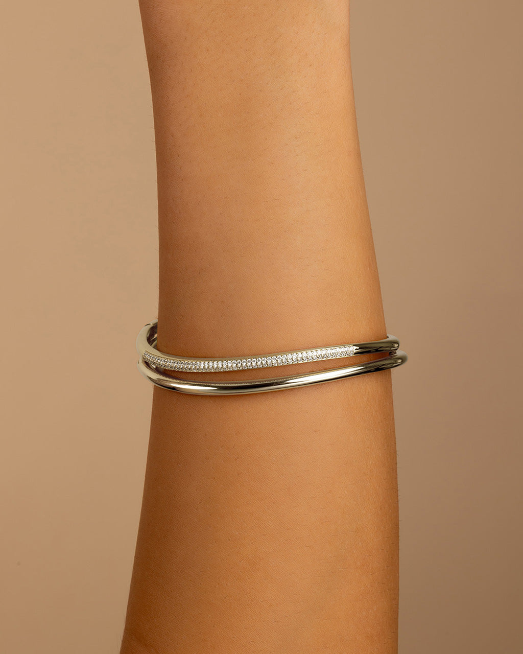 Textured Skinny Bangle Set