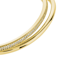 Textured Skinny Bangle Set