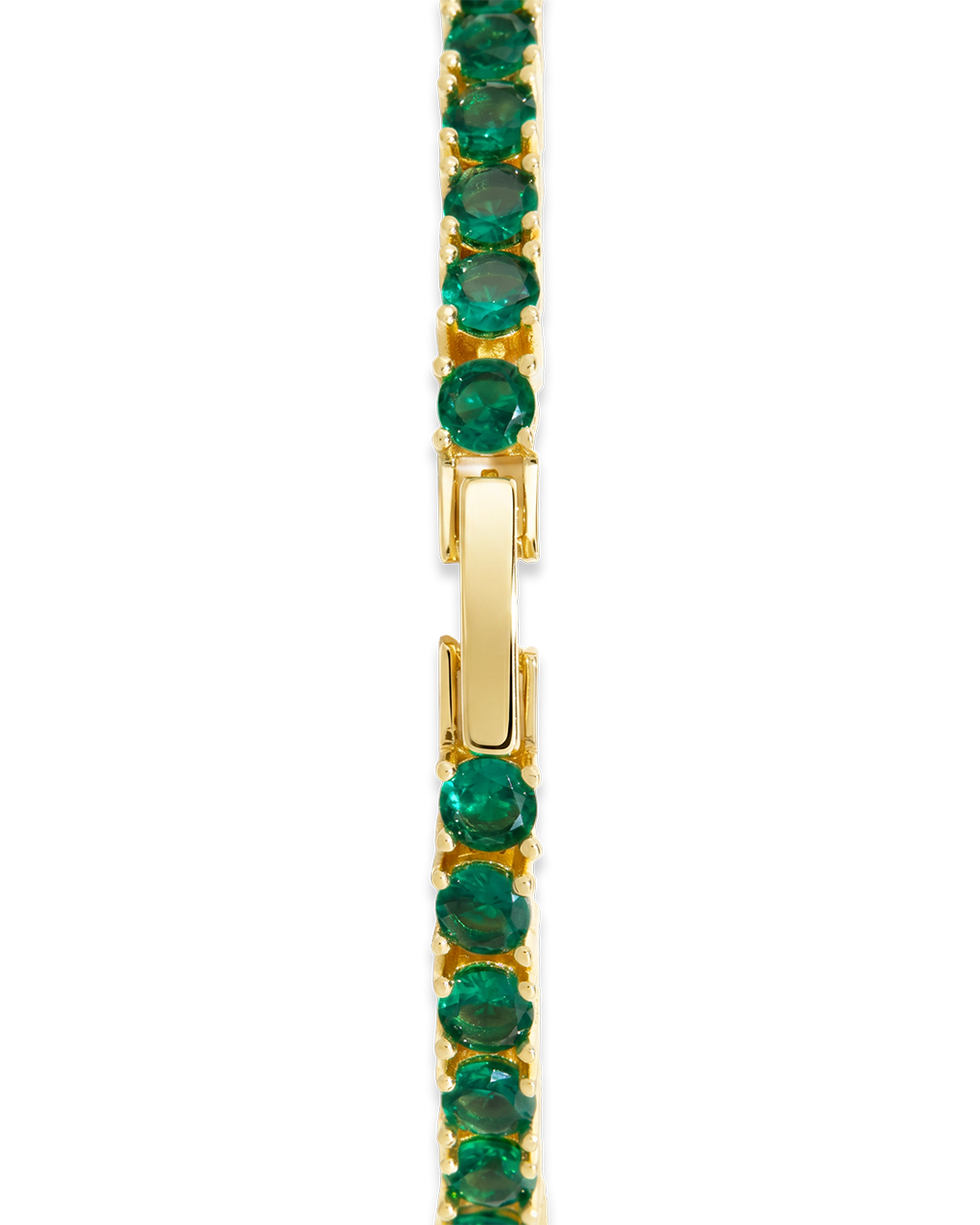 Laurie Emerald CZ Tennis Bracelet