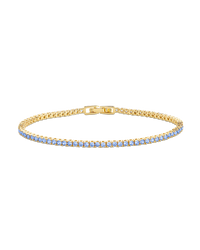 Mirabell Aquamarine CZ Tennis Bracelet