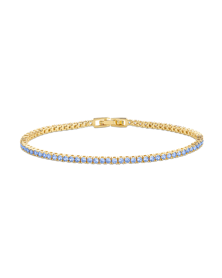 Mirabell Aquamarine CZ Tennis Bracelet