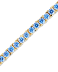 Mirabell Aquamarine CZ Tennis Bracelet