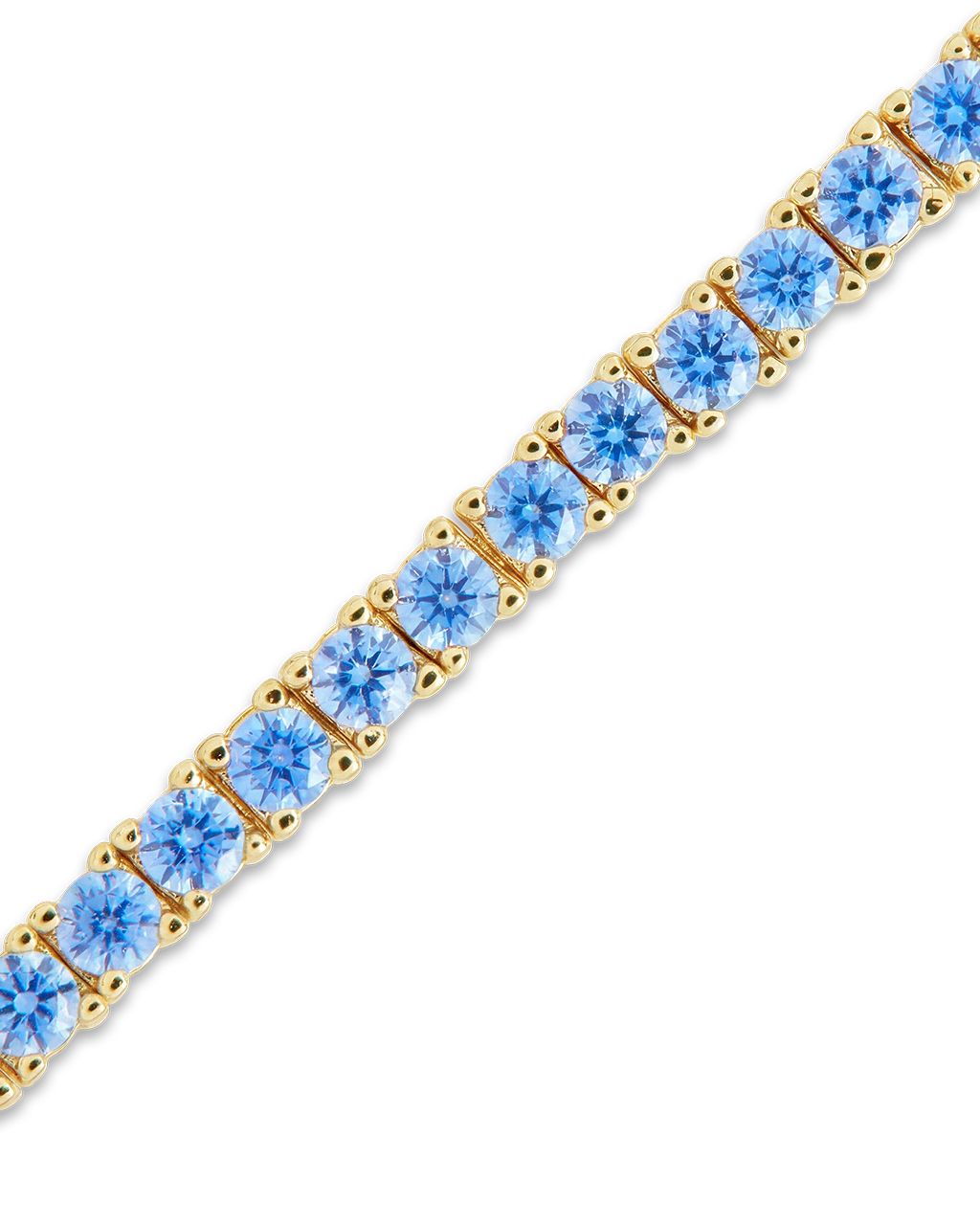 Mirabell Aquamarine CZ Tennis Bracelet