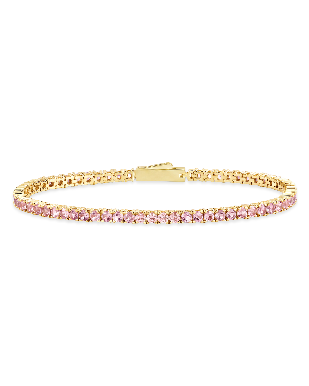 Mirabell Light Pink CZ Tennis Bracelet