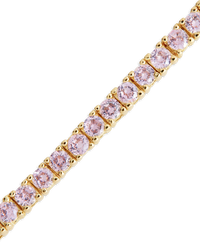 Mirabell Light Pink CZ Tennis Bracelet
