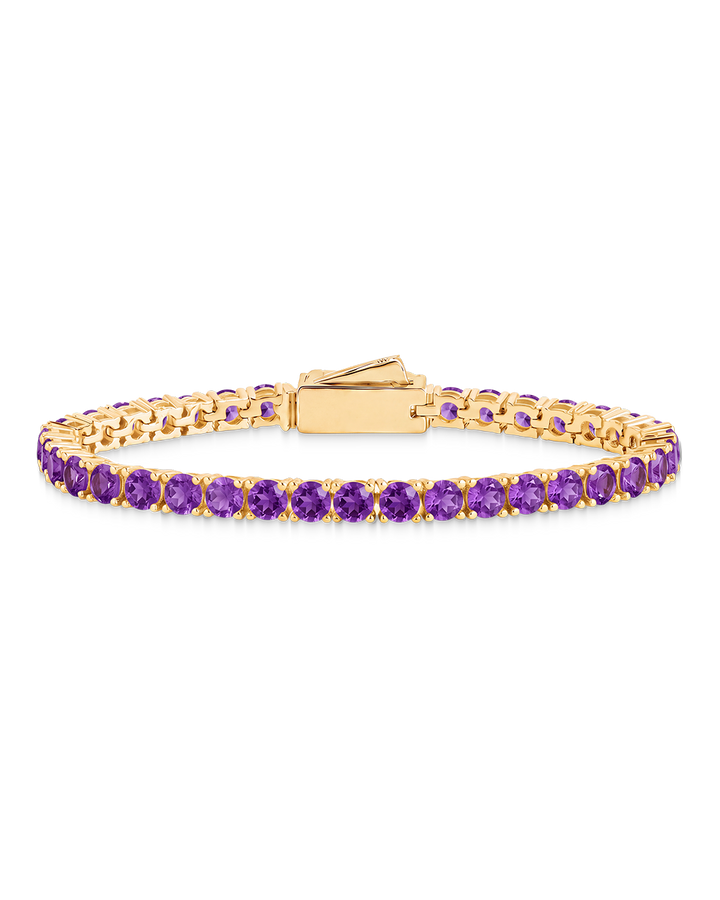 Jadon Amethyst CZ Tennis Bracelet