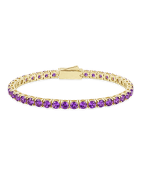 Jadon Amethyst CZ Tennis Bracelet