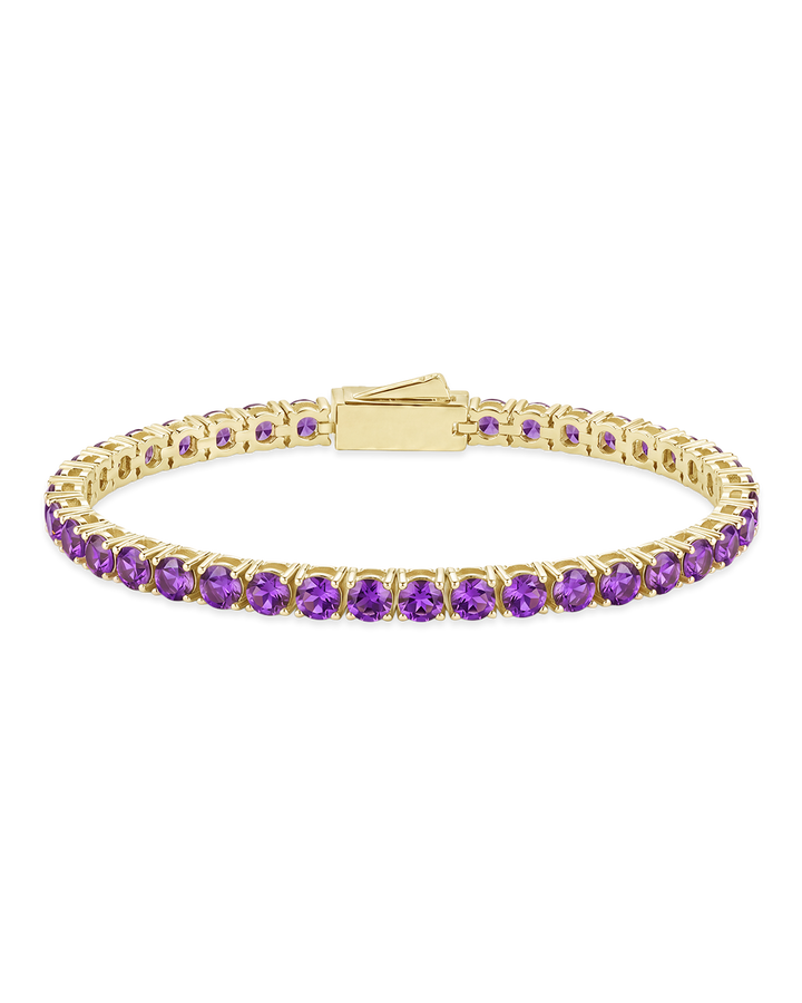 Jadon Amethyst CZ Tennis Bracelet