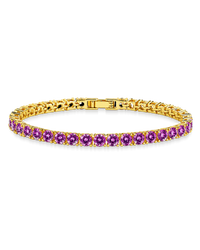 Jadon Amethyst CZ Tennis Bracelet
