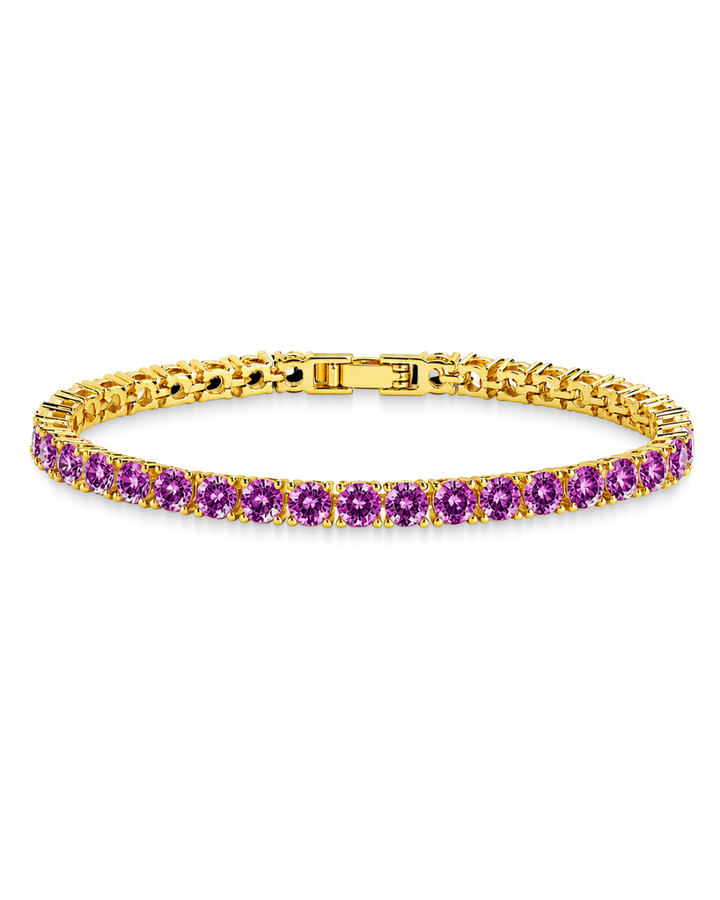 Jadon Amethyst CZ Tennis Bracelet