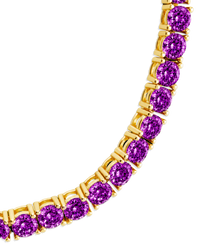 Jadon Amethyst CZ Tennis Bracelet