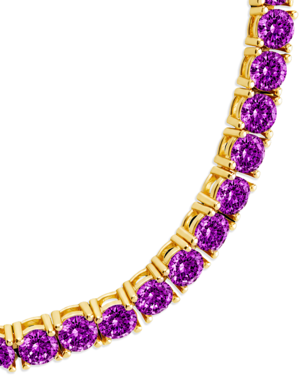 Jadon Amethyst CZ Tennis Bracelet