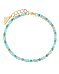 Georgia Aquamarine CZ Tennis Bracelet