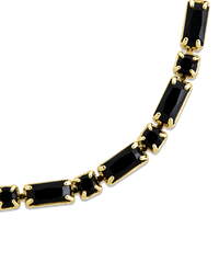Georgia Black CZ Tennis Bracelet