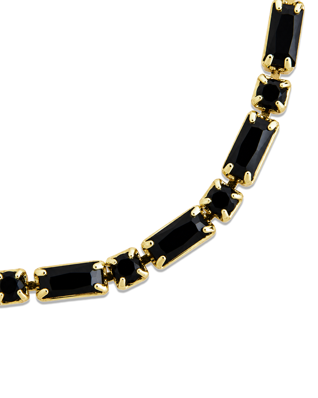 Georgia Black CZ Tennis Bracelet
