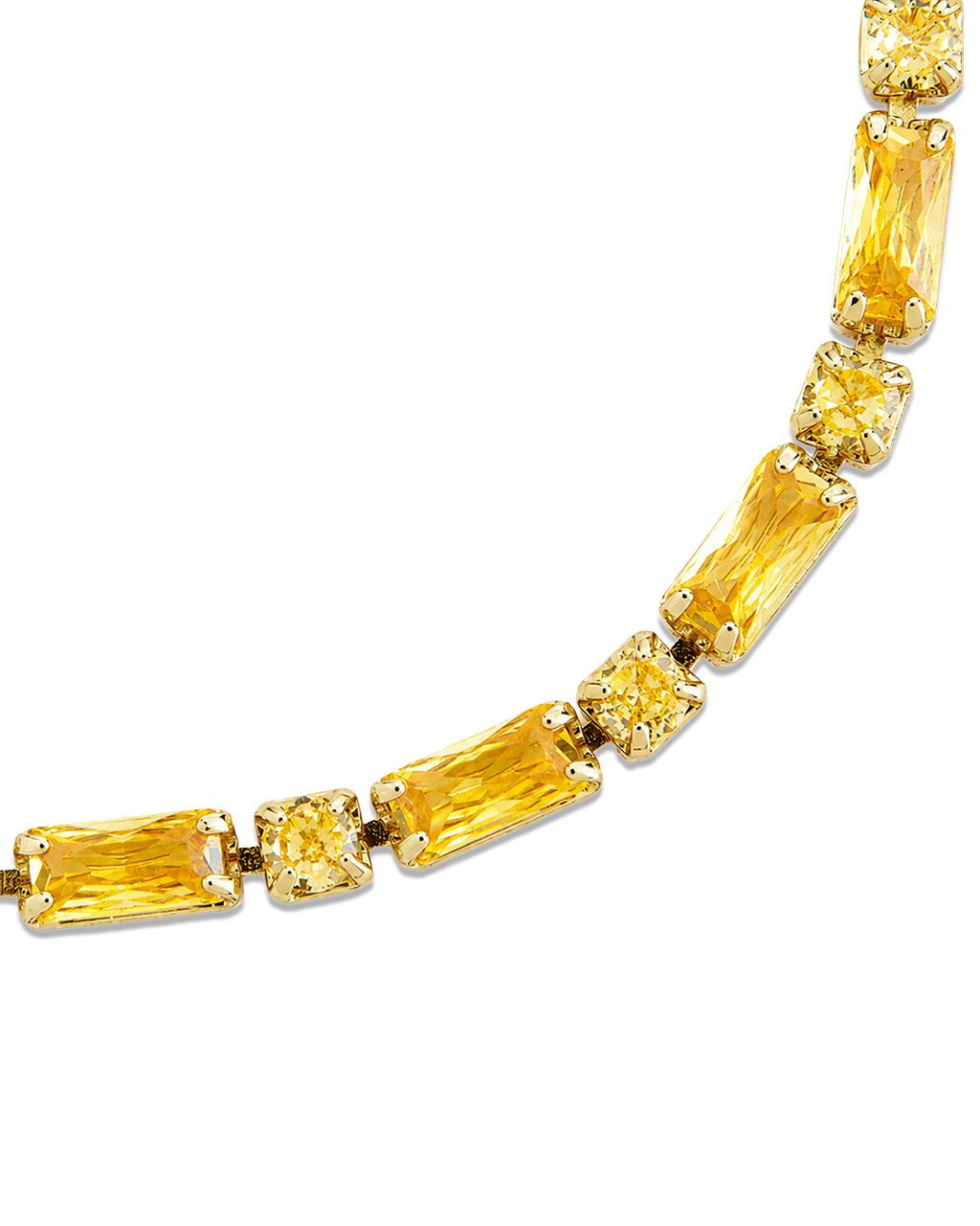 Georgia Canary CZ Tennis Bracelet