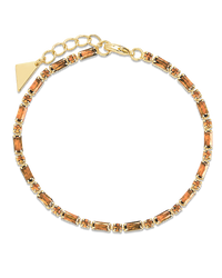 Georgia Chocolate CZ Tennis Bracelet
