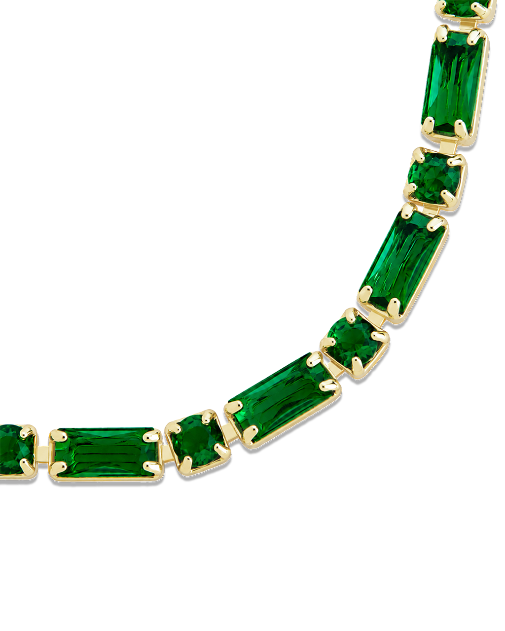 Georgia Emerald CZ Tennis Bracelet