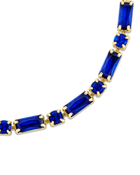 Georgia Sapphire CZ Tennis Bracelet