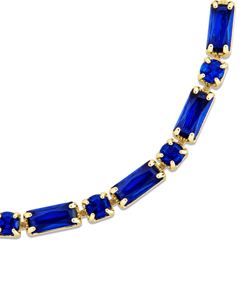 Georgia Sapphire CZ Tennis Bracelet