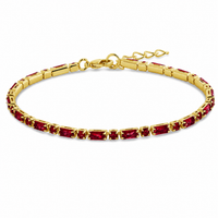Georgia Garnet CZ Tennis Bundle - Sterling Forever