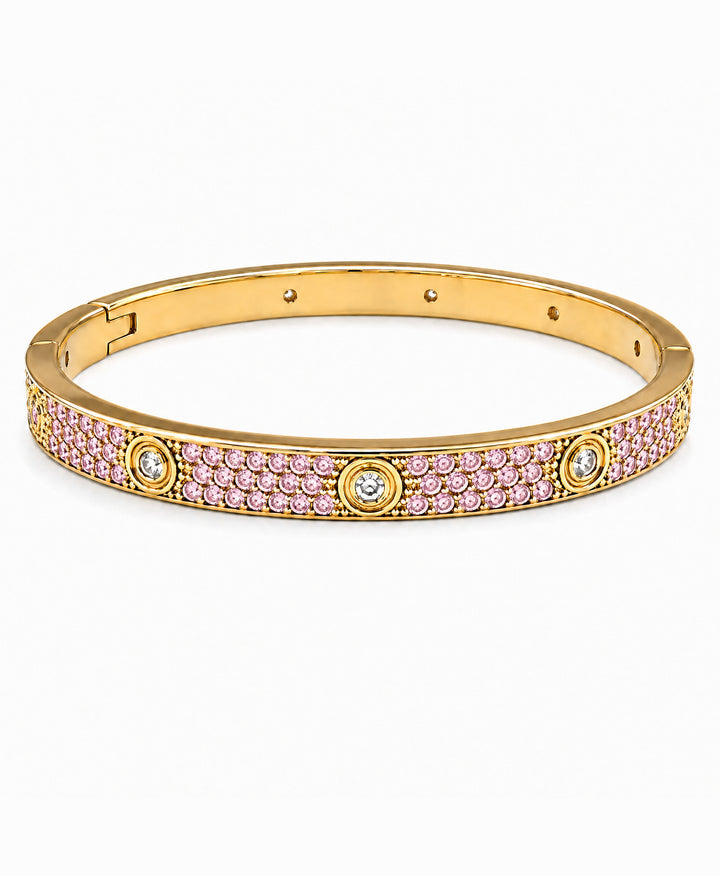 Lumière Pink CZ Bangle