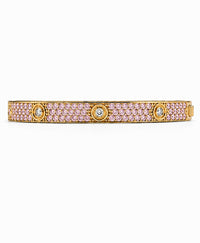 Lumière Pink CZ Bangle