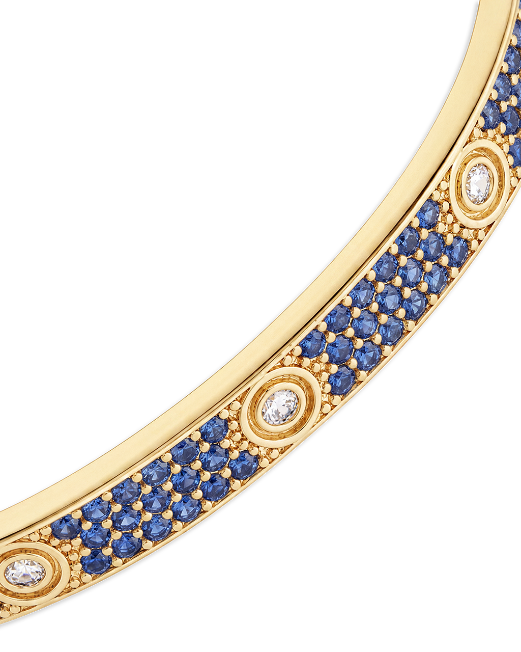 Lumière Sapphire CZ Bangle