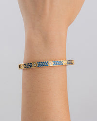 Lumière Sapphire CZ Bangle