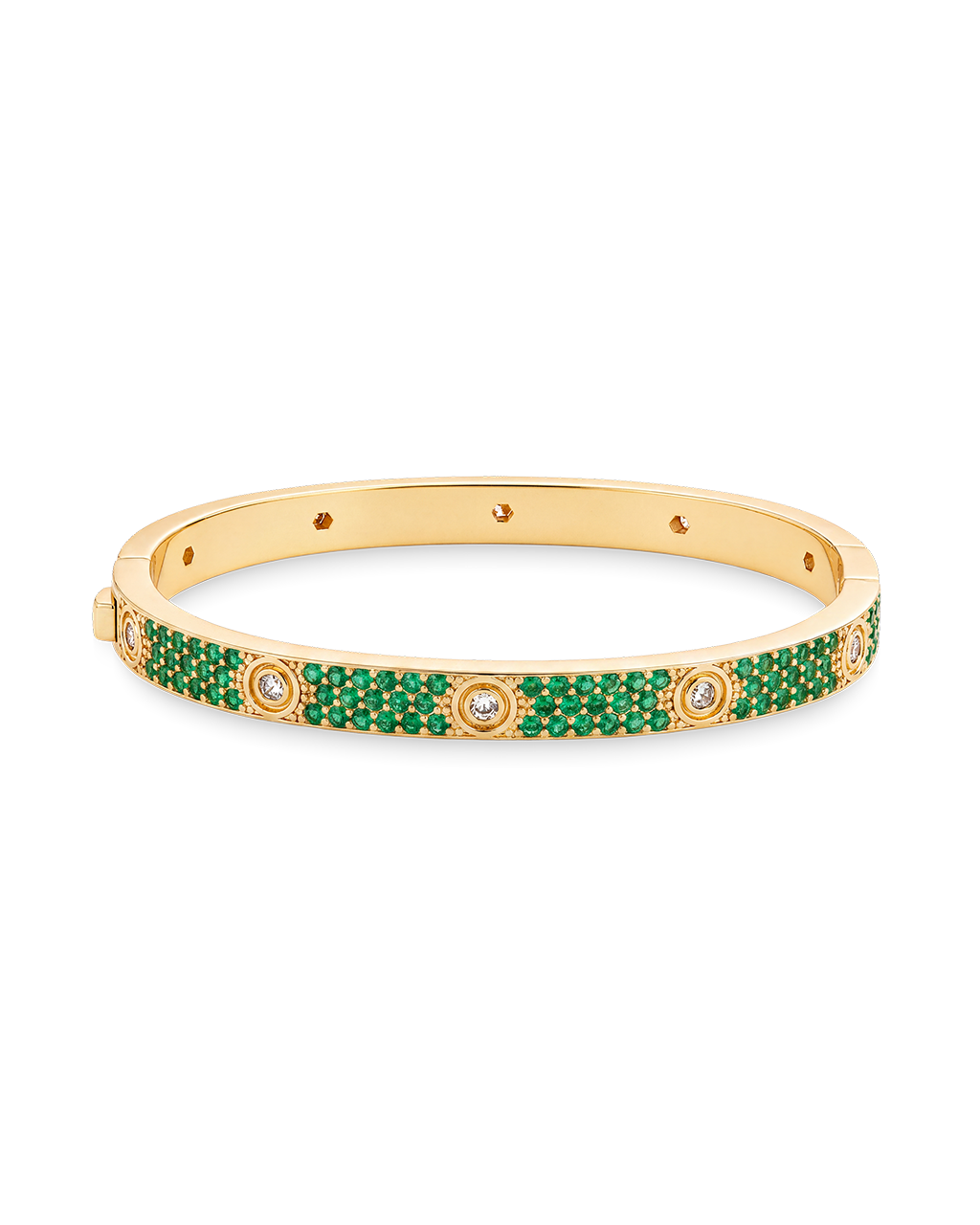 Lumière Emerald CZ Bangle