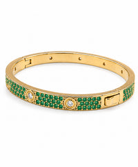 Lumière Emerald CZ Bangle