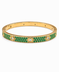 Lumière Emerald CZ Bangle