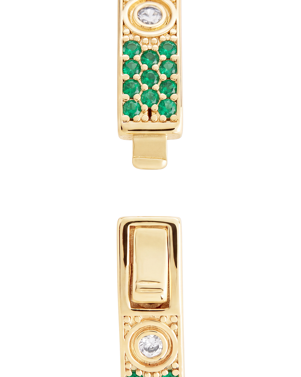 Lumière Emerald CZ Bangle
