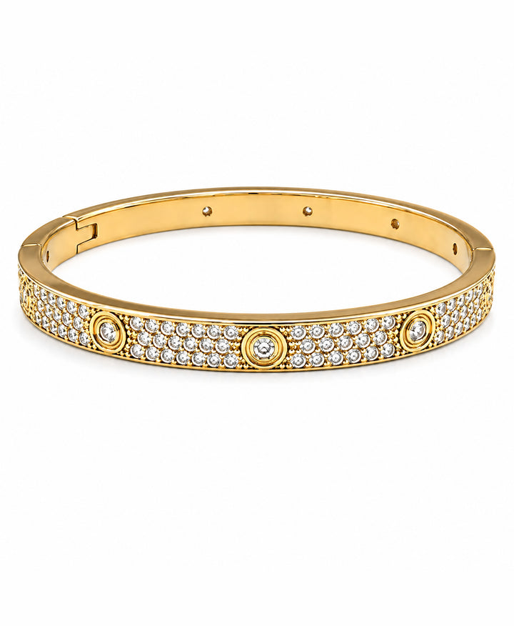 Lumière Clear CZ Bangle