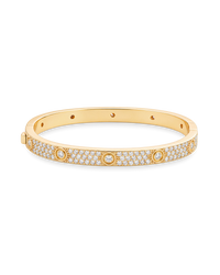 Lumière Clear CZ Bangle