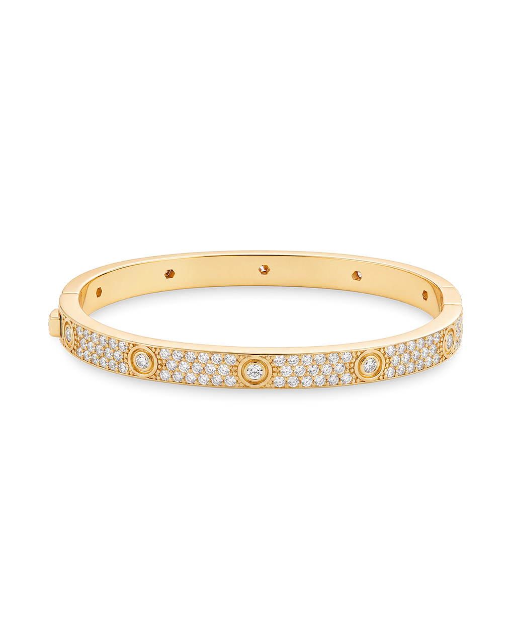 Lumière Clear CZ Bangle