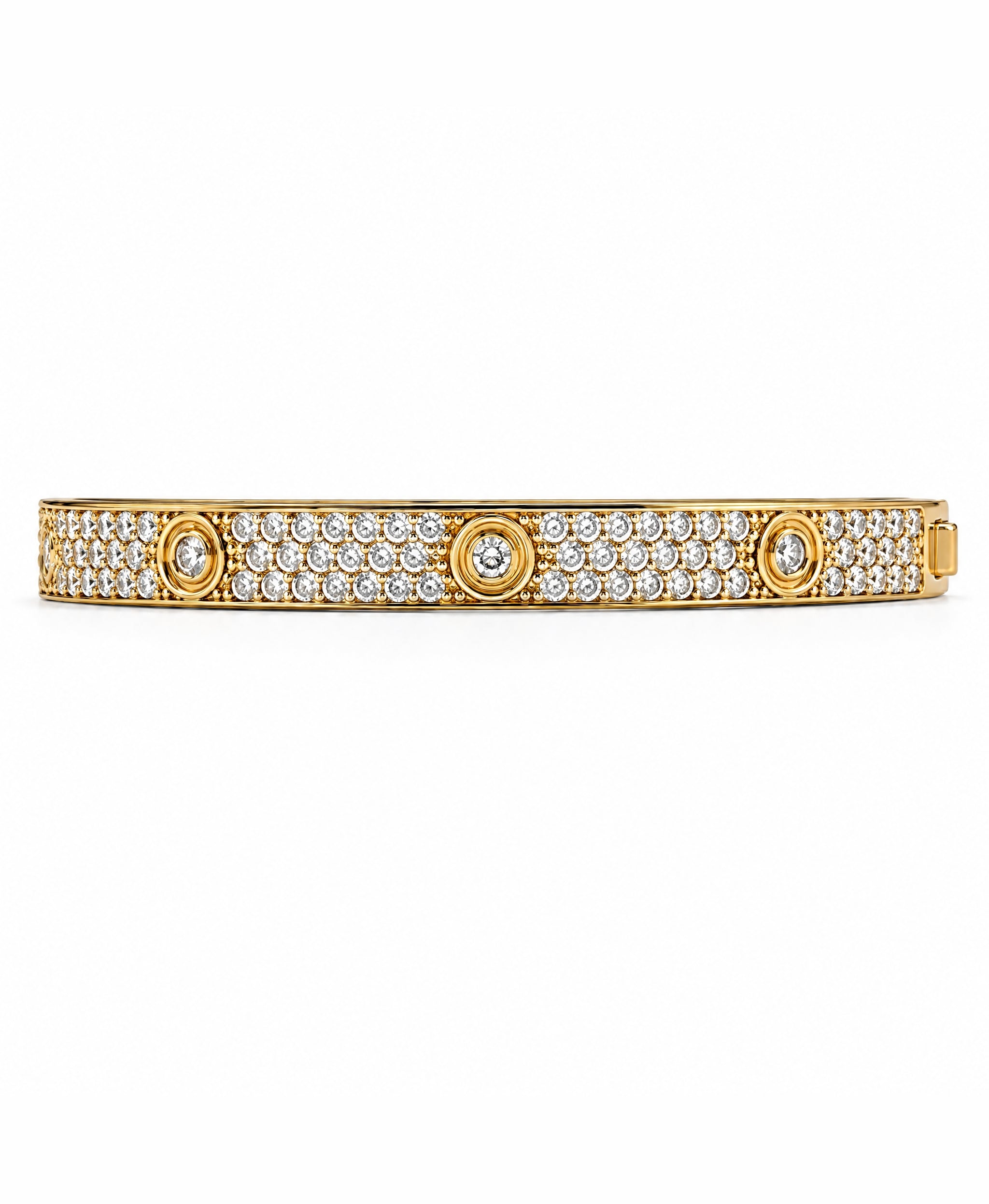 Lumière Clear CZ Bangle