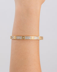 Lumière Clear CZ Bangle