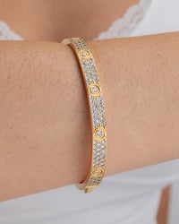 Lumière Clear CZ Bangle